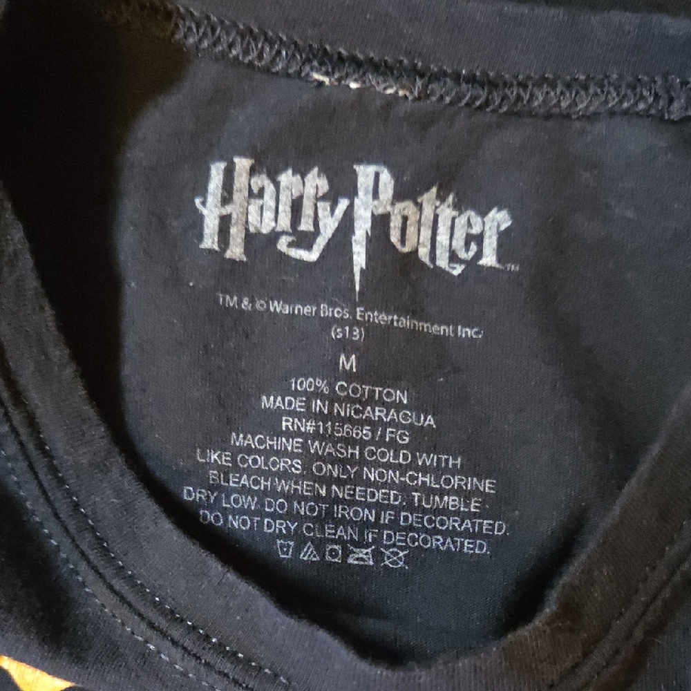 I Solemnly Swear That I Am Up To No Good Black Orange Harry Potter Tshirt - Picture 4 of 4